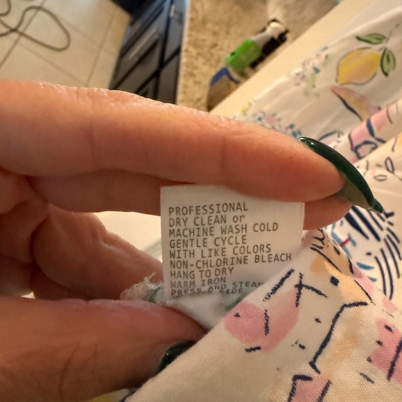 Calypso St. Barth Multicolor Tropical Print Top - Picture 5 of 6